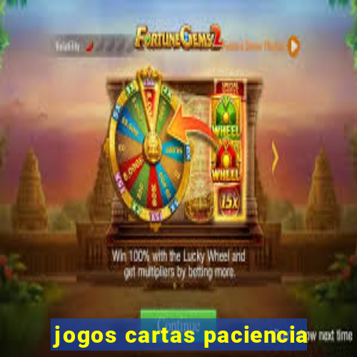 jogos cartas paciencia